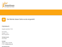 Tablet Screenshot of fewofewo.de